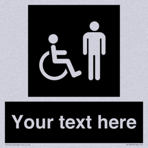 Custom information: black panel disabled and male